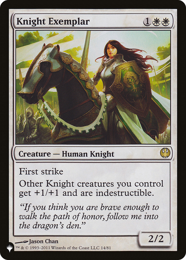 Knight Exemplar (plst)