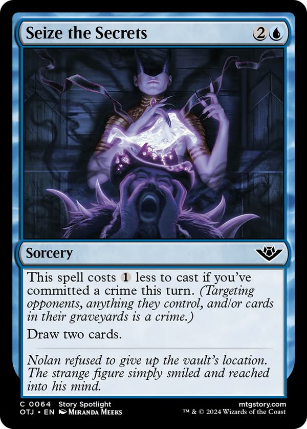 Seize the Secrets (otj)