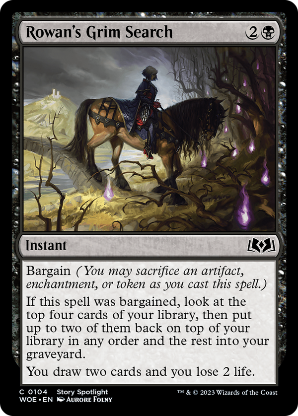 Rowan's Grim Search (woe)