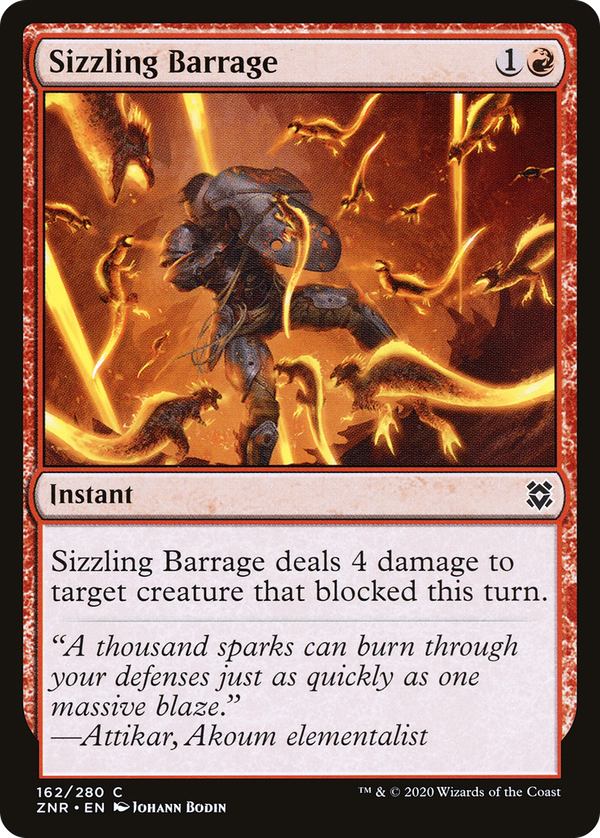 Sizzling Barrage (znr)