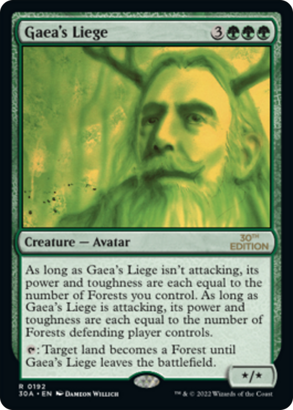 Gaea's Liege (30a)