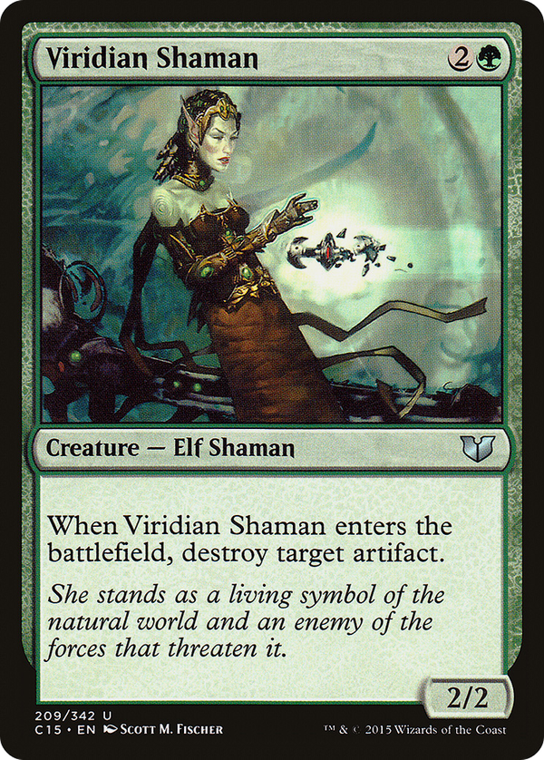 Viridian Shaman (c15)