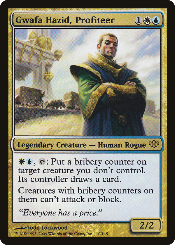 Gwafa Hazid, Profiteer (con)