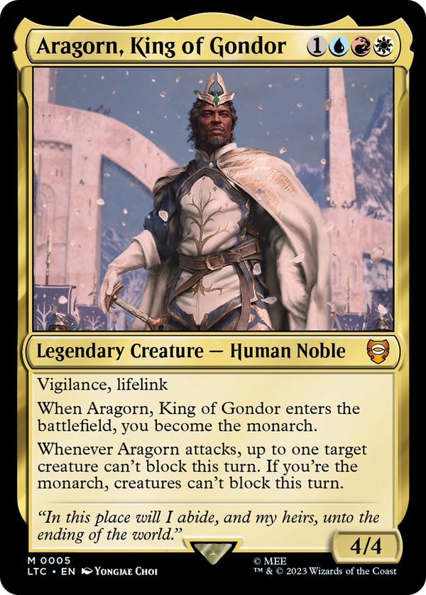 Aragorn, King of Gondor (ltc)