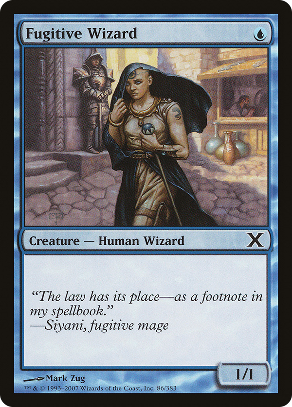 Fugitive Wizard (10e)