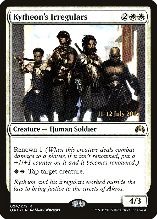 Kytheon's Irregulars (pori)