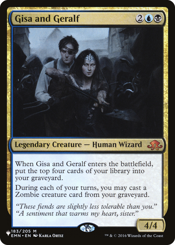 Gisa and Geralf (plst)