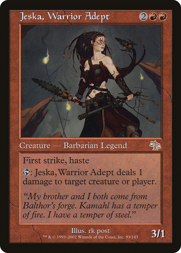 Jeska, Warrior Adept (jud)