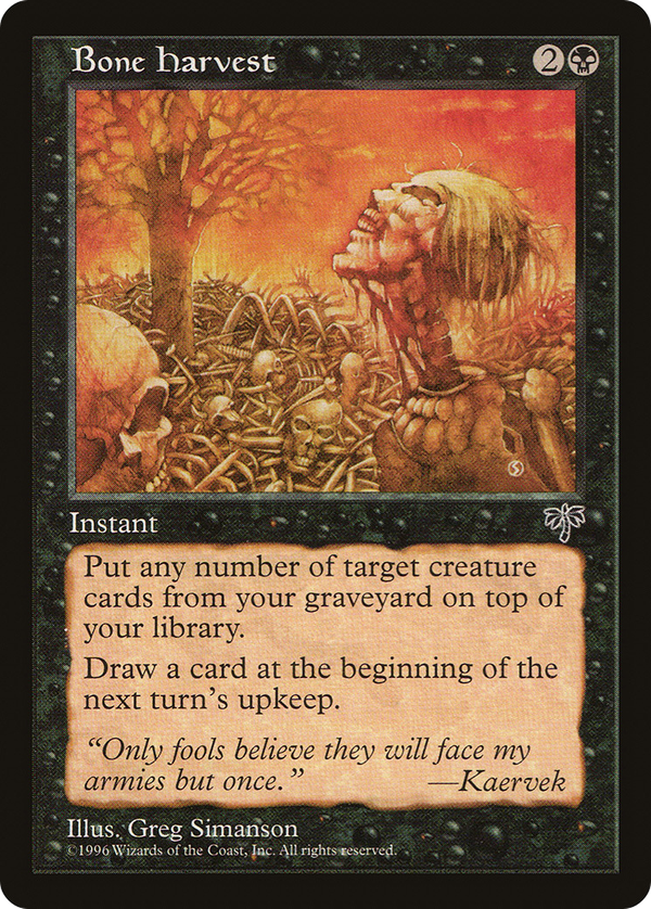 Bone Harvest (mir)
