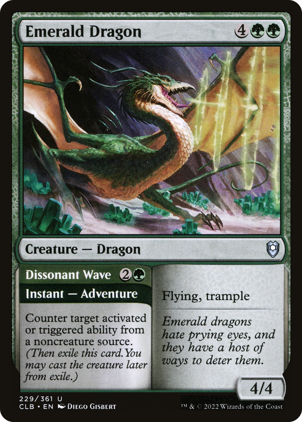 Emerald Dragon // Dissonant Wave (clb)