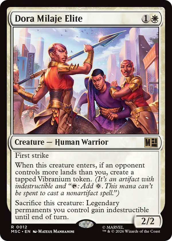 Dora Milaje Elite (msc)