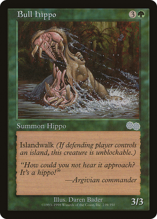 Bull Hippo (usg)
