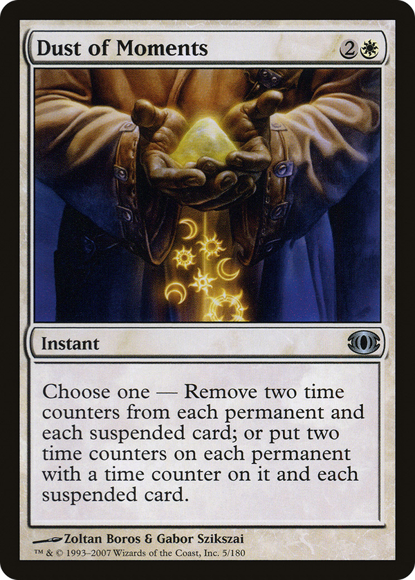 Dust of Moments (fut)