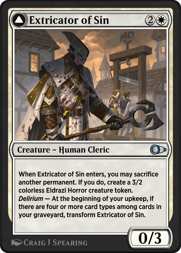 Extricator of Sin // Extricator of Flesh (pio)