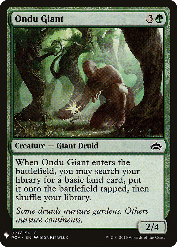 Ondu Giant (plst)