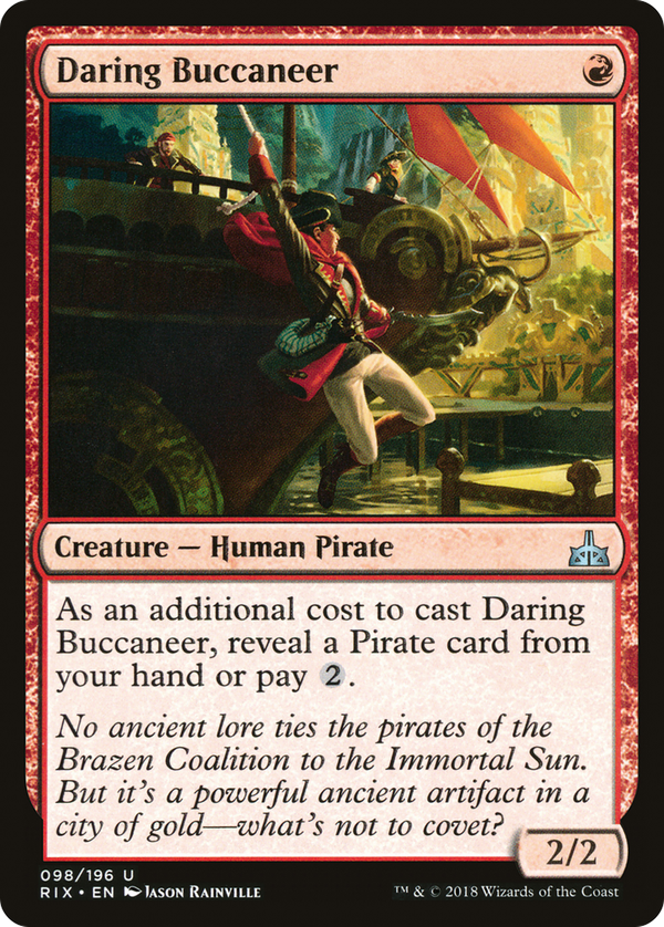 Daring Buccaneer (rix)