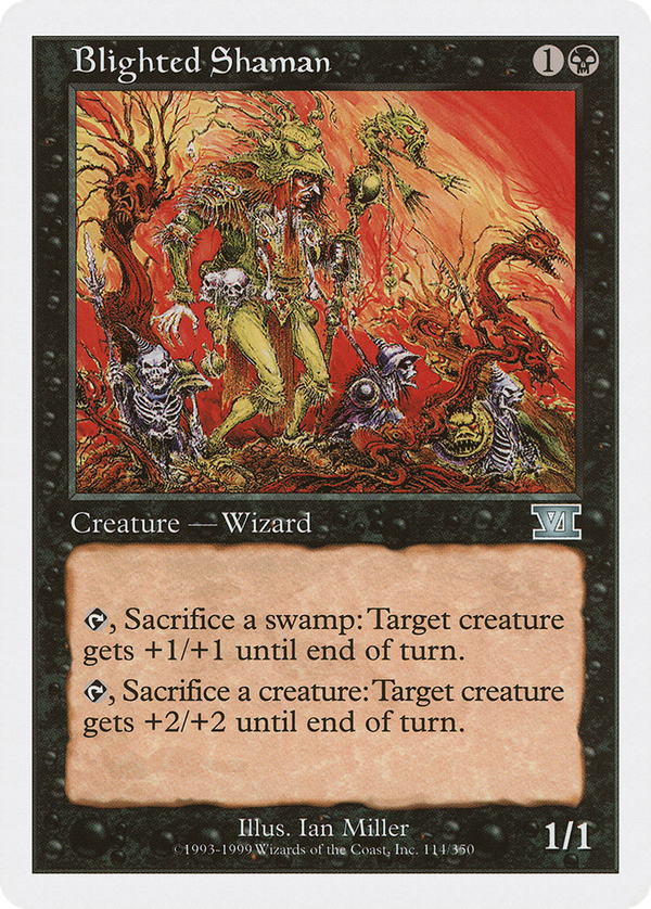 Blighted Shaman (6ed)