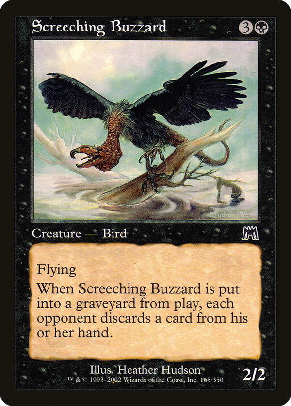 Screeching Buzzard (ons)