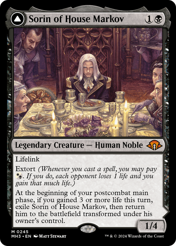Sorin of House Markov // Sorin, Ravenous Neonate (mh3)