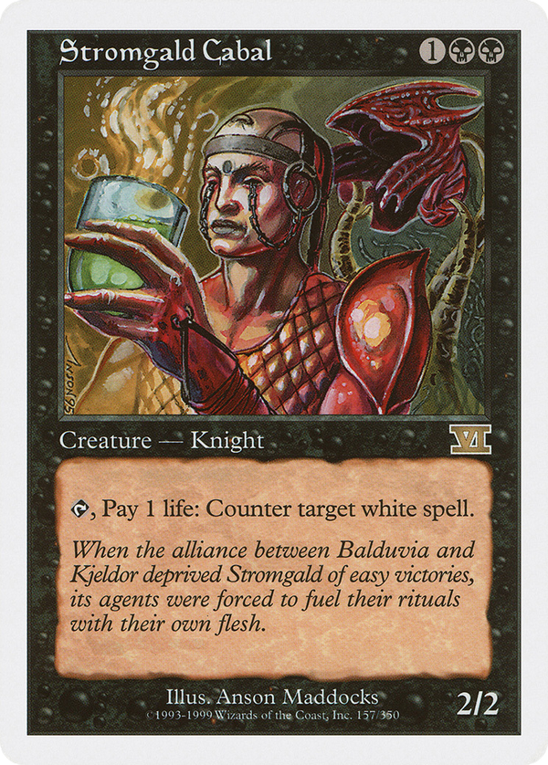 Stromgald Cabal (6ed)