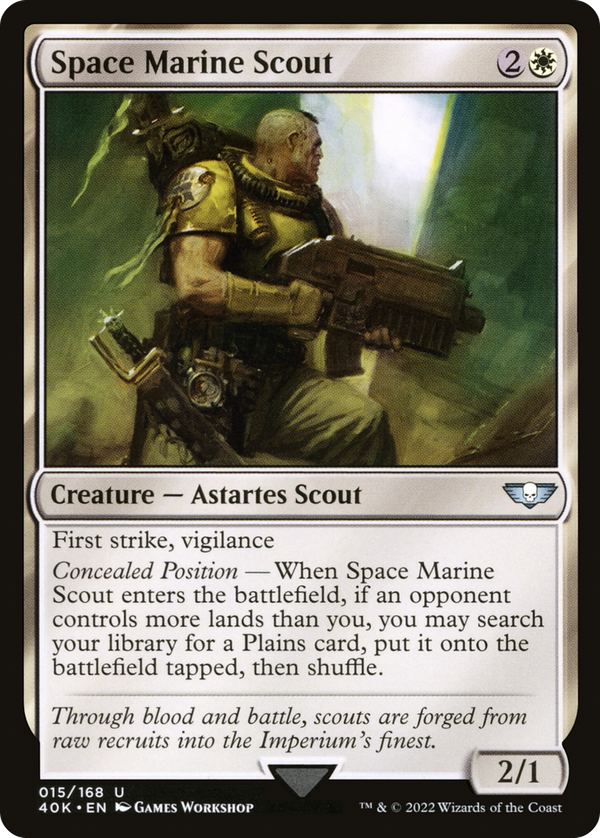 Space Marine Scout (40k)
