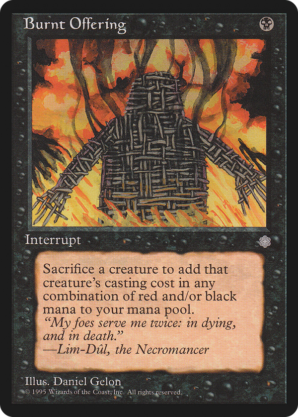 Burnt Offering (ice)