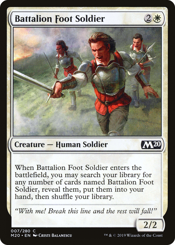 Battalion Foot Soldier (m20)