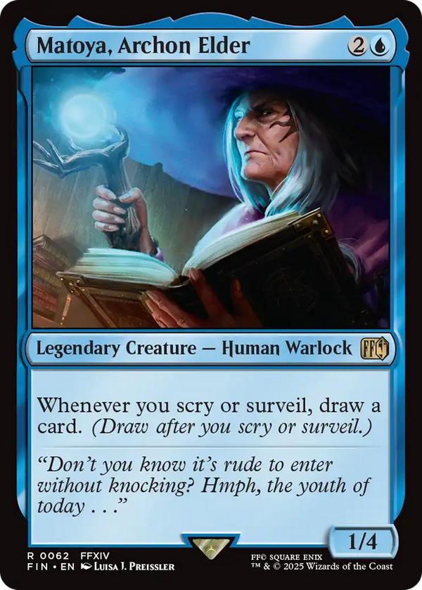 Matoya, Archon Elder (fin)