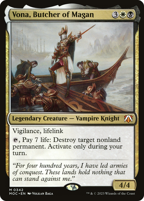 Vona, Butcher of Magan (moc)