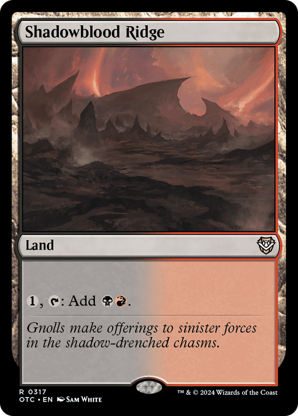 Shadowblood Ridge (otc)