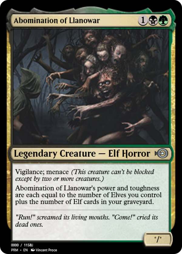 Abomination of Llanowar (prm)