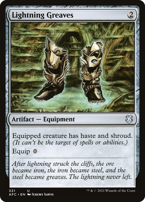 Lightning Greaves (afc)