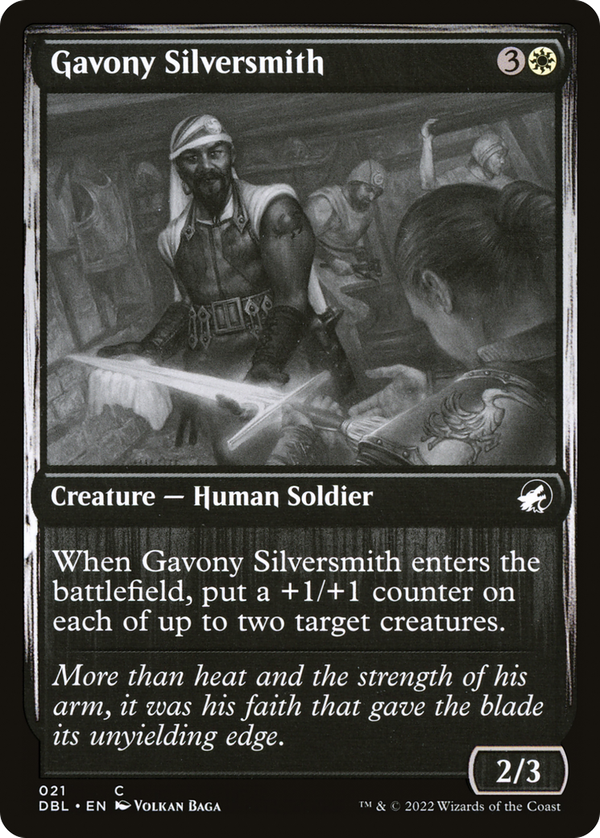 Gavony Silversmith (dbl)