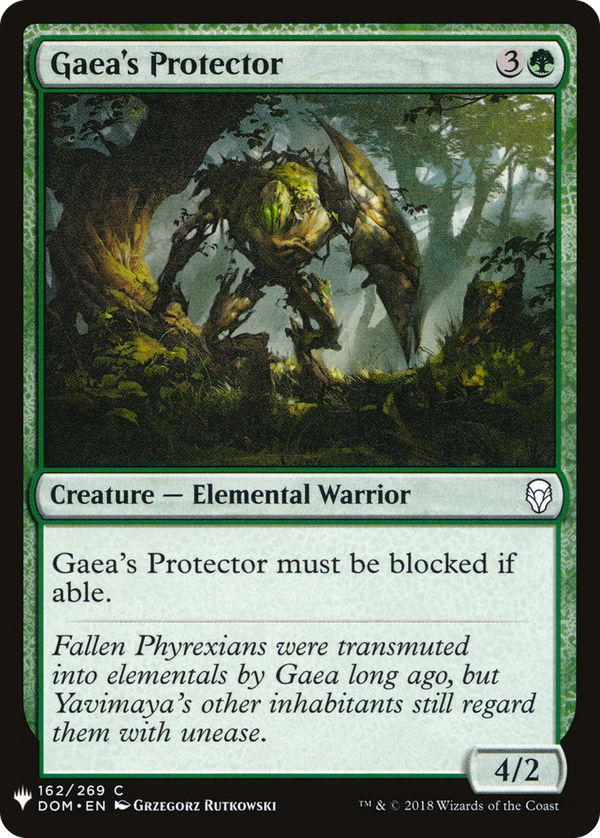 Gaea's Protector (plst)