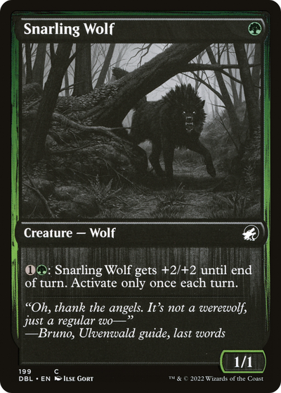 Snarling Wolf