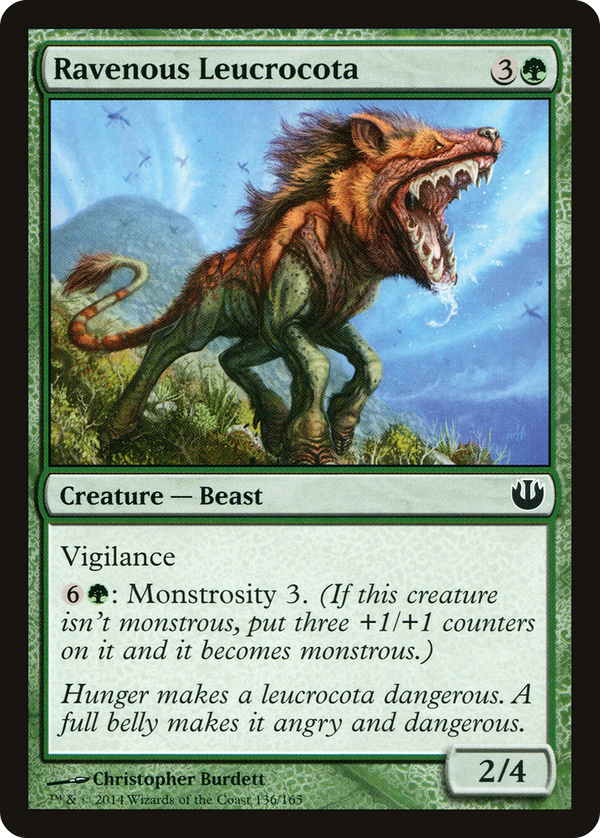 Ravenous Leucrocota (jou)
