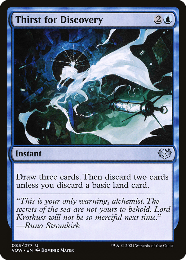 Thirst for Discovery (vow)