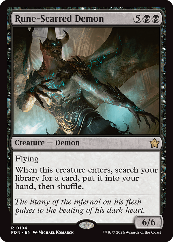 Rune-Scarred Demon (fdn)