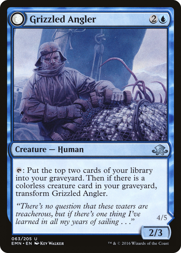 Grizzled Angler // Grisly Anglerfish (emn)