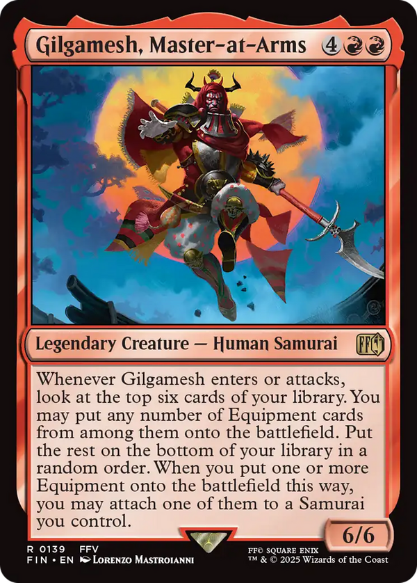 Gilgamesh, Master-at-Arms (fin)