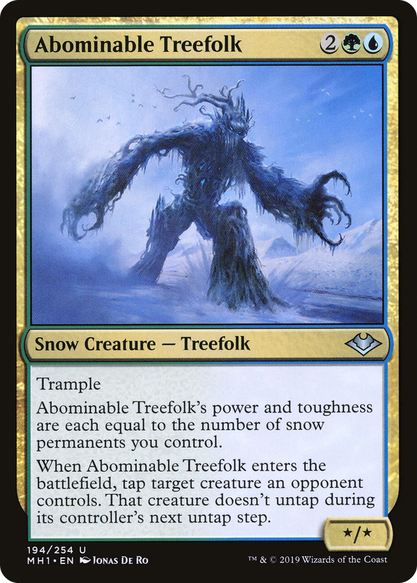 Abominable Treefolk (mh1)