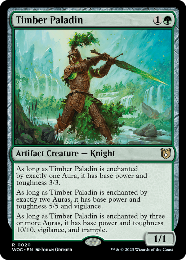 Timber Paladin (woc)