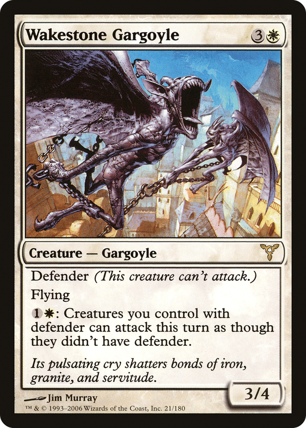 Wakestone Gargoyle (dis)