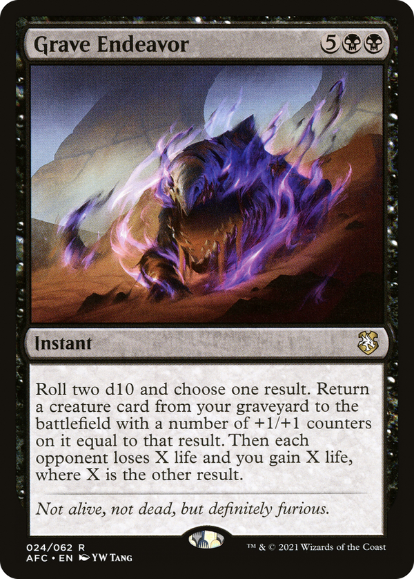 Grave Endeavor (afc)