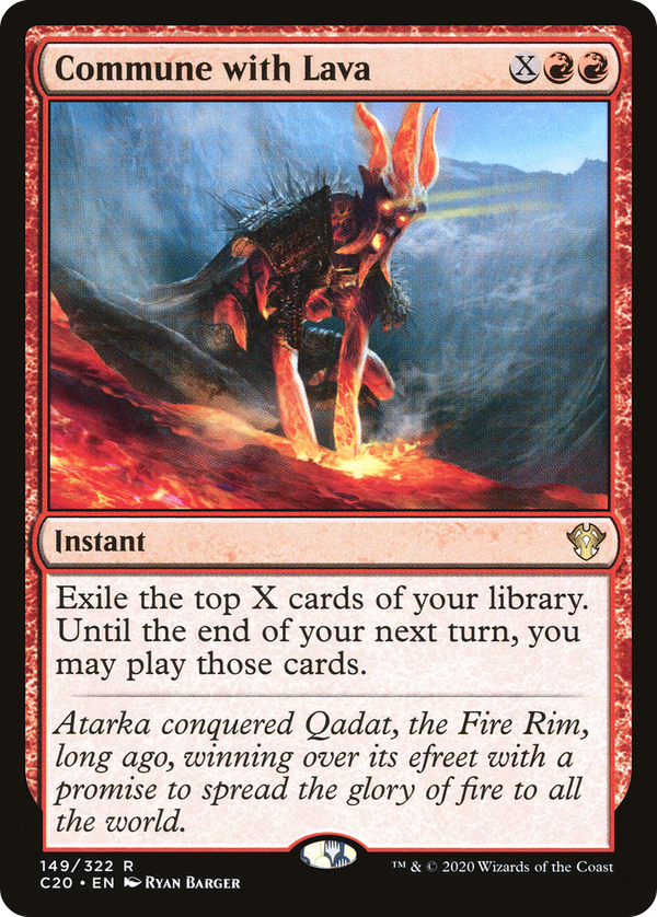 Commune with Lava (c20)