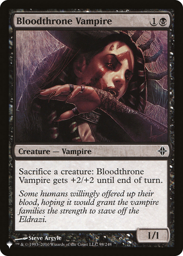 Bloodthrone Vampire (plst)