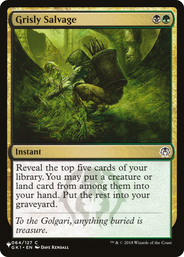 Grisly Salvage (plst)