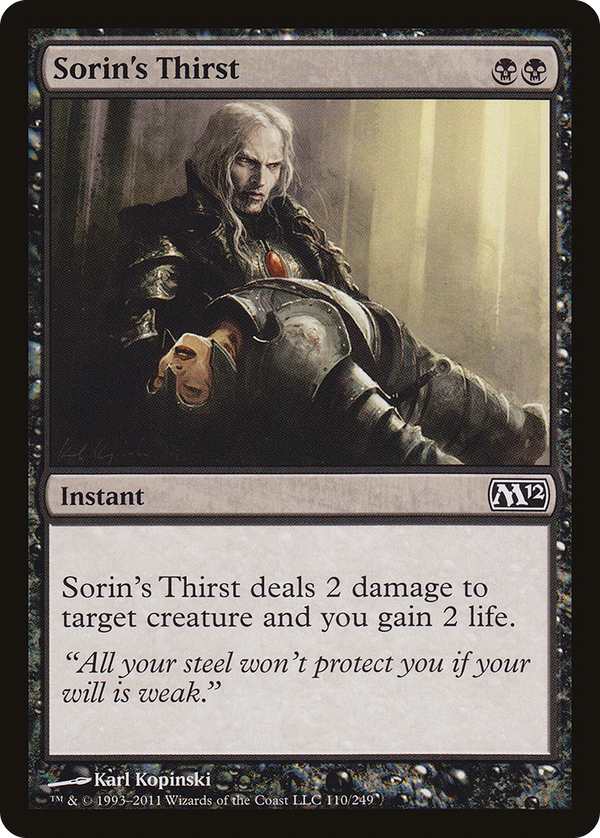 Sorin's Thirst (m12)