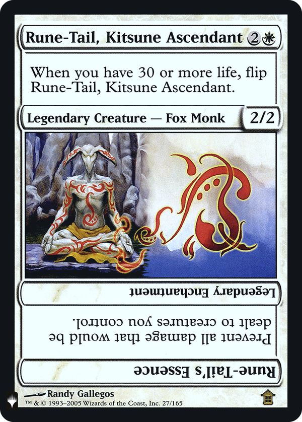 Rune-Tail, Kitsune Ascendant // Rune-Tail's Essence (plst)