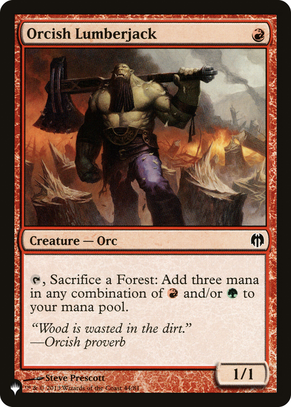 Orcish Lumberjack (plst)